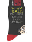 SOCKS - I'm NOT Bald - TIE STUDIO