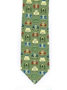 American Car Frontage Green - TIE STUDIO