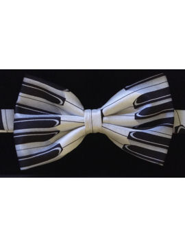 Music Piano Keys Bow Tie