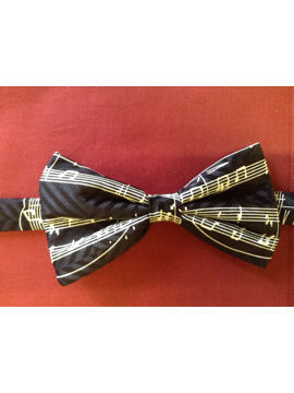 Music Manuscript Bow Tie