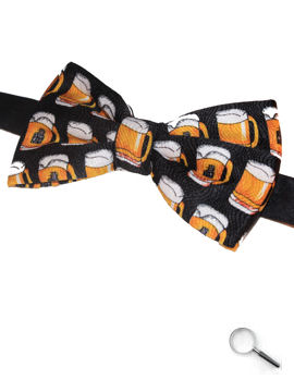 Beer Mugs Bow Tie