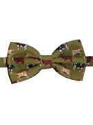 COWS on Green Bow Tie
 - TIE STUDIO