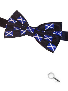 Scotland Flag Bow Tie
