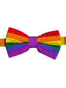 Rainbow color Bow Tie  - TIE STUDIO