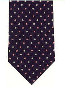 Spots colourful on navy - TIE STUDIO