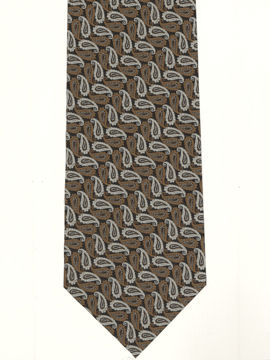 Brown Paisley