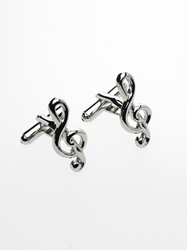 Music Clef Cufflinks