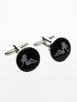 Erotica Cufflinks (Black)