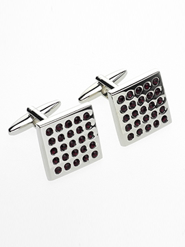 Black Stone Cufflinks