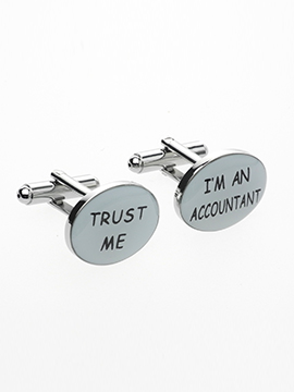 Accountant Cufflinks