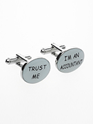 Accountant Cufflinks - TIE STUDIO