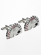 Playing Cards Cufflinks - TIE STUDIO