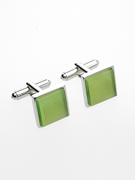 Green Stone Cufflinks