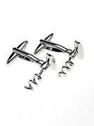 Corkscrew Cufflinks - TIE STUDIO