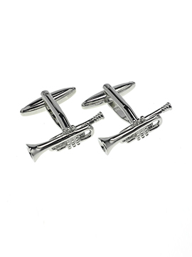 Music Trumpet Cufflinks