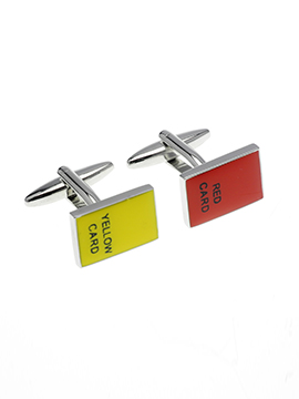 Red Card Cufflinks