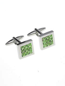 Green Stone Cufflinks