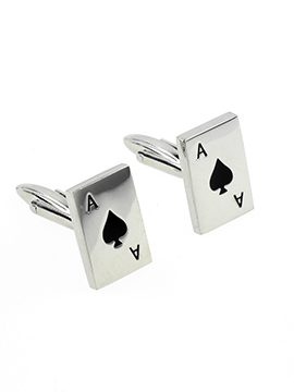 Ace of Spades Cufflinks