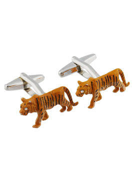 Tiger cufflinks