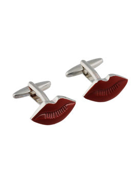 Red Lip Cufflinks