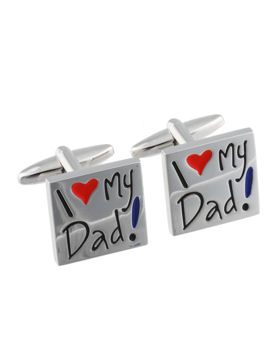 I love My Dad Cufflinks