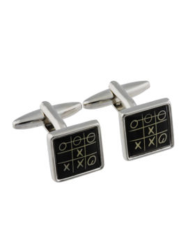 Noughts & Crosses Cufflinks