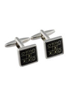 Noughts & Crosses Cufflinks - TIE STUDIO