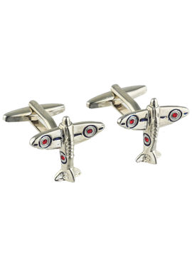 Spitfire with roundel Cufflinks
