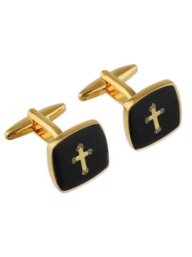 Religious Cross Cufflinks
