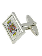 Playing card Cufflinks - TIE STUDIO