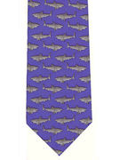 Sharks on blue - back in the sea  - TIE STUDIO