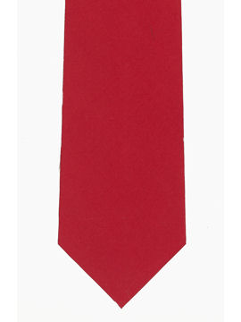 Plain Burgundy Tie