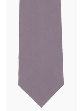 Plain Dark Grey Tie