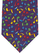 MUSIC - Notes colourful small - TIE STUDIO