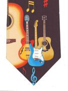 MUSIC - Guitars standing Tie - TIE STUDIO