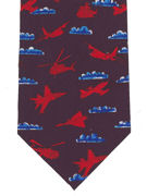 Planes & clouds Tie - TIE STUDIO