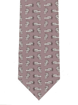 Astronaut and Rocket Tie