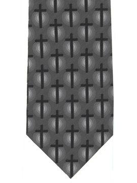 Crosses on grey