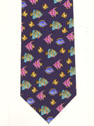 Tropical fish colourful medium - TIE STUDIO