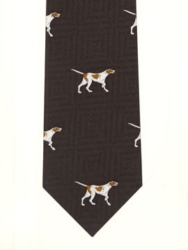 Pointer Dog Tie