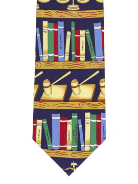 LAW Books Tie