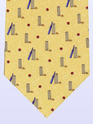 CRICKET on light yellow - TIE STUDIO