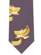 Bananas on a plain Grey - TIE STUDIO