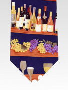 Wine Rack on silk 
limited stock - TIE STUDIO
