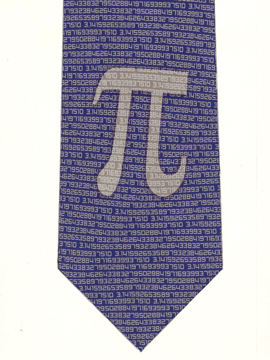 PI symbol on navy
