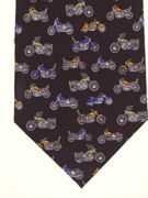 Motorbikes Easy Riders silk 
 - TIE STUDIO