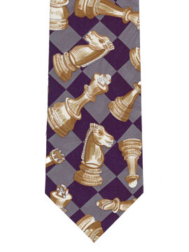 Chess Board Tie