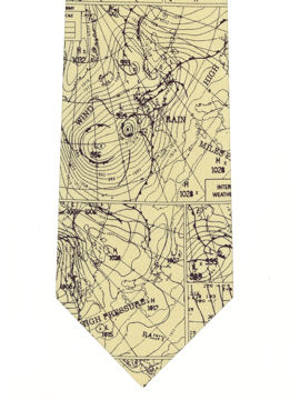 Weather Map UK Tie