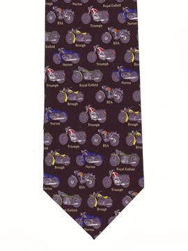 British Motorbikes Tie