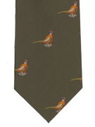 Pheasants standing on green - TIE STUDIO